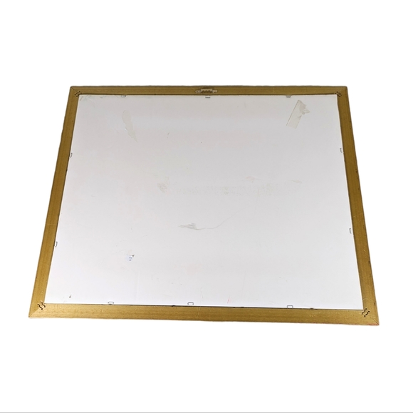 Jodi Jensen Peeking To See Santa Matted Framed Art Signed Christmas Print 22x18 - Picture 2 of 7